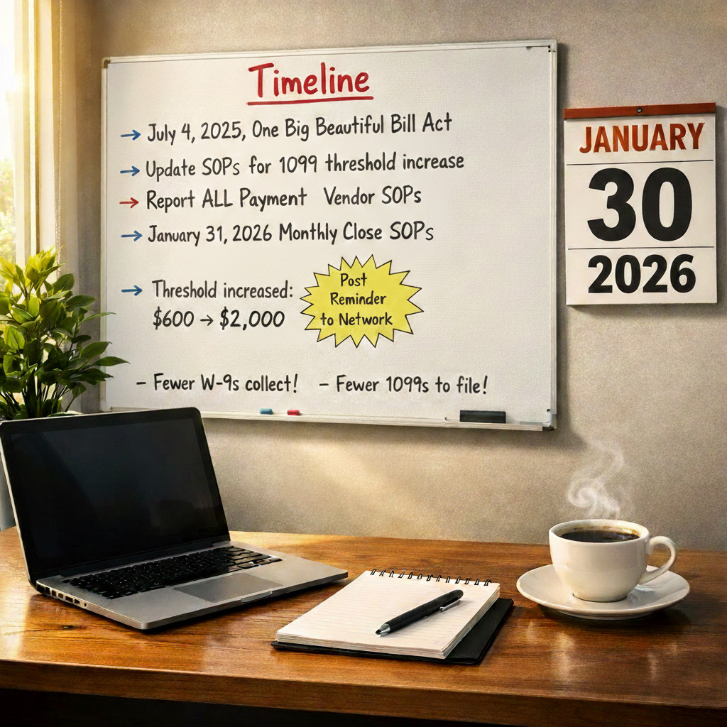 What the new 1099 law means for businesses that use subcontractors